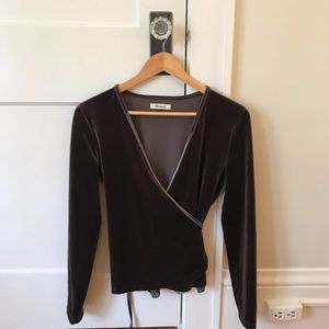 Madewell Velvet Shirt